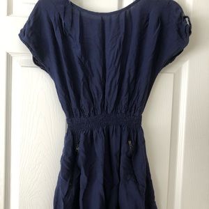 Blue Stradivarius mini dress
